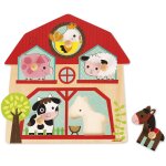 Puzzle sonore les copains de la ferme rouge
