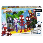 Puzzle spidey et ses amis 45 pcs blanc