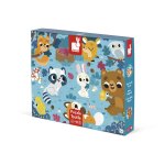 Puzzle tactile les animaux de la for�t 20 pcs multicolore