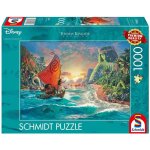 Puzzle vaiana 1000 pcs bleu