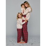 Pyjama 2 pi�ces femme capsule famille rouge