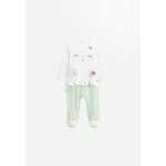 Pyjama bébé arya vert Pyjama bébé arya vert