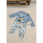 Pyjama b�b� baroudeur bleu
