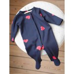 Pyjama b�b� mon coeur marine