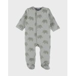 Pyjama b�b� coton jacquard vert
