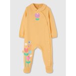Pyjama b�b� en coton jaune