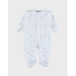 Pyjama b�b� coton pointelle blanc