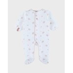 Pyjama b�b� coton pointelle blanc