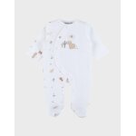 Pyjama b�b� coton structur� blanc