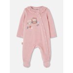 Pyjama b�b� fille brod�e hiboux pink