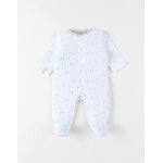 Pyjama bb jersey fantaisie blanc