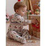 Pyjama bb mixte nol capsule famille bleu nuit