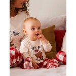 Pyjama b�b� sp�cial no�l capsule famille �cru