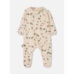 Pyjama b�b� velours imprim� for�t multicolore