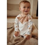 Pyjama b�b� en velours nino ecru