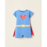 Pyjama - combi - short cape amovible superman bleu clair