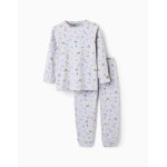 Pyjama ctel avec motif danimaux de la fort gris clair