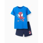 Pyjama en coton spider - man bleu