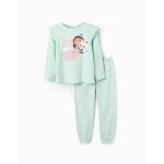 Pyjama en coton avec volants gabby et la maison magique bleu Pyjama en coton avec volants gabby et la maison magique bleu