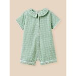 Pyjama court b�b� vichy paquerettes