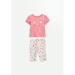 Pyjama court enfant 2 pi�ces anaelle rose