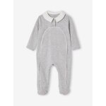 Pyjama dors - bien b�b� coton biologique gris chin�