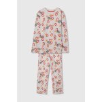 Pyjama enfant en coton imprim� de fer � cheval multicolore