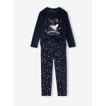 Pyjama fille harry potter en velours marine