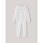 Pyjama fille en velours - imprimé grappes - coton biologique imprimé grappes Pyjama fille en velours - imprimé grappes - coton biologique imprimé grappes
