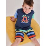 Pyjama gar�on coton ray� bleu