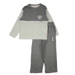 Pyjama gar�on imprim� col rond vert