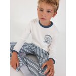 Pyjama gar�on maille et imprim� bleu