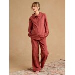 Pyjama de grossesse 2 pi�ces terracotta