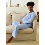 Pyjama grossesse allaitement lavande