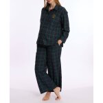 Pyjama de grossesse et d'allaitement teddy vert