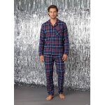 Pyjama homme flanelle nol capsule famille bordeaux