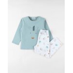 Pyjama jersey bleu