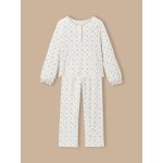 Pyjama en maille pointelle fille imprim� emma