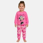 Pyjama manches longues minnie rose