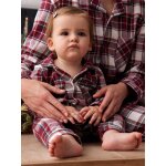 Pyjama nol bb  carreaux capsule famille carreaux rouge
