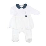 Pyjama robe - velours blanc Pyjama robe - velours blanc