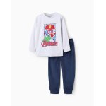 Pyjama en velours avengers gris clair