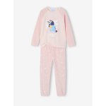 Pyjama en velours bluey rose p�le