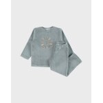 Pyjama en velours ctel lion vert