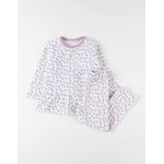 Pyjama en velours ctel rose