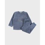 Pyjama en velours lphant bleu