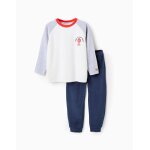 Pyjama en velours monstres des motions blanc
