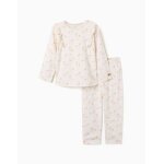 Pyjama en velours avec motif licorne et �toile blanc