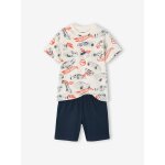 Pyjashort gar�on hot wheels �cru