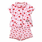Pyjashort imprim pommes catimini coton lasthanne rose rose